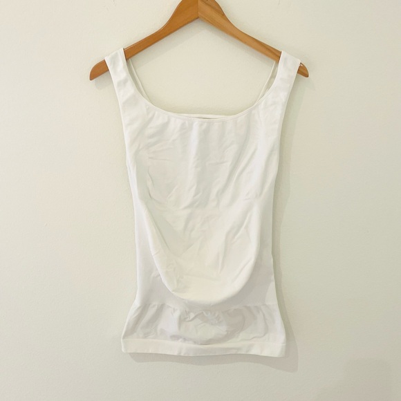 BLANQI EVERYDAY Maternity Belly Support Tank top White - Picture 3 of 6